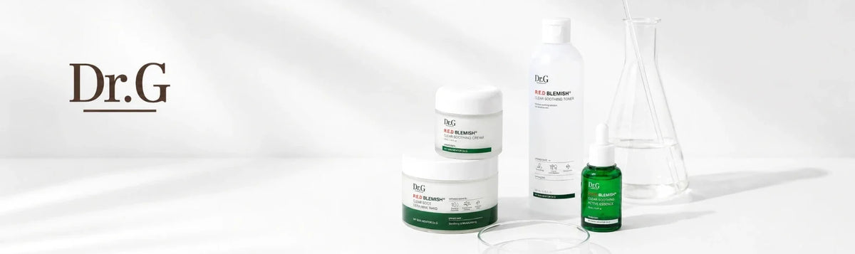 Dr.G collection banner featuring products at K-Beauty Shine