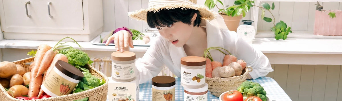 Skinfood collection banner featuring products at K-Beauty Shine