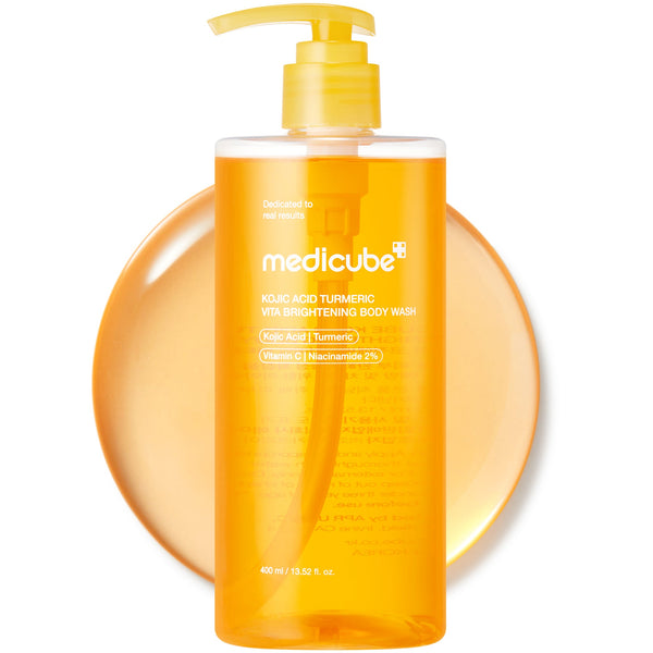 Medicube Kojic Acid Turmeric Vita Brightening Body Wash — official product image