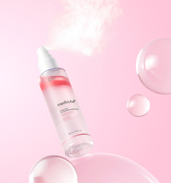 Medicube PDRN Pink Glutathione Serum Mist — official product image