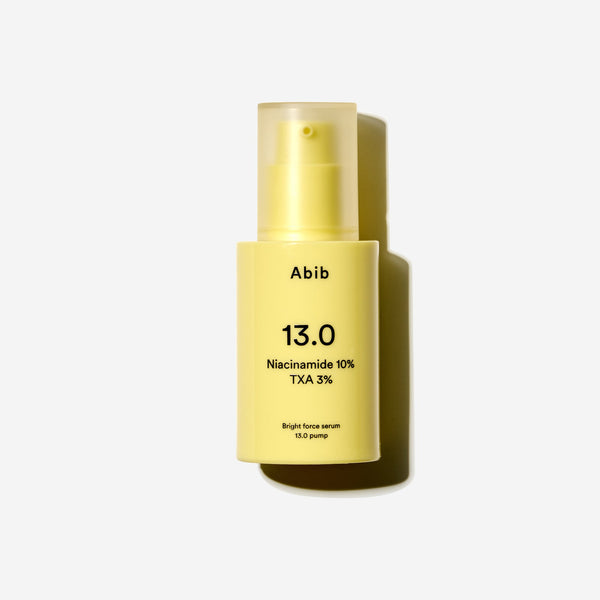Abib Bright Force Serum 13.0 Pump: product pump bottle