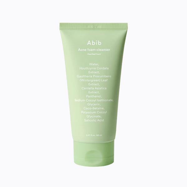 Abib Heartleaf Acne Foam Cleanser: original Acne Foam cleanser tube