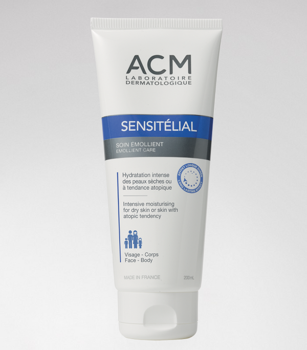 ACM Sensitélial Emollient Care: 200 ml emollient cream tube