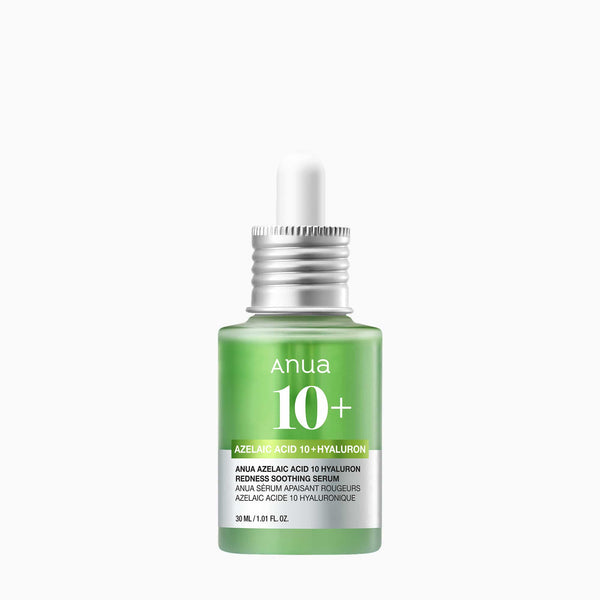 Anua Azelaic Acid 10 Hyaluron Redness Soothing Serum: 30 ml product packaging