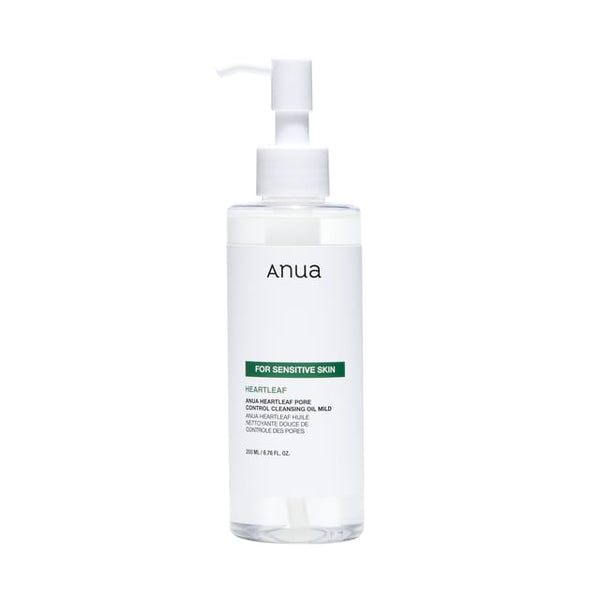 Anua Heartleaf Pore Control Cleansing Oil Mild 200 ml - individual bottle packaging