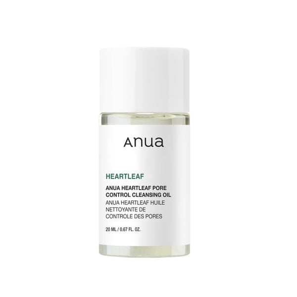 Anua Heartleaf Pore Control Cleansing Oil Mini 20 ml - individual mini bottle packaging
