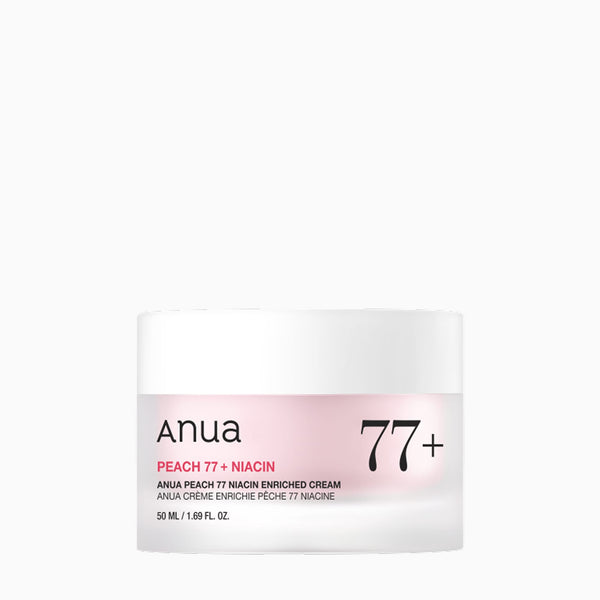 Anua Peach 77 Niacin Enriched Cream: 50 ml product packaging