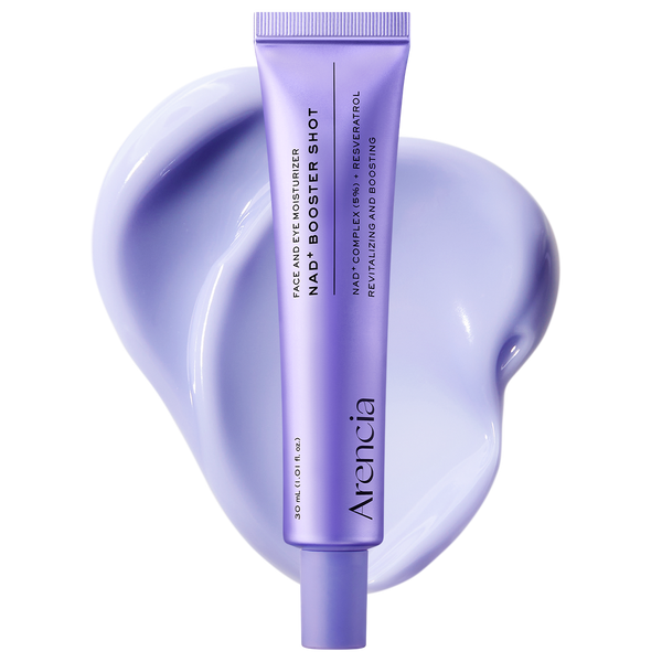 Arencia NAD+ Time-Rewind Booster Shot Serum 10 ml / 30 ml - 30 ml pack shown - front product view