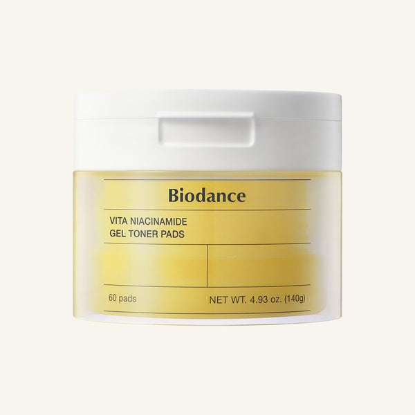 Biodance Vita Niacinamide Gel Toner Pad - 60 Pads — official product image