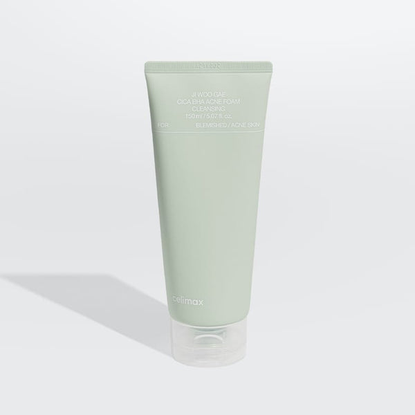 CELIMAX Ji Woo Gae Cica BHA Acne Foam Cleansing - 150ml — official product image