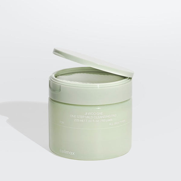 CELIMAX ji woo gae one step mild cleansing pad - 60pcs — official product image