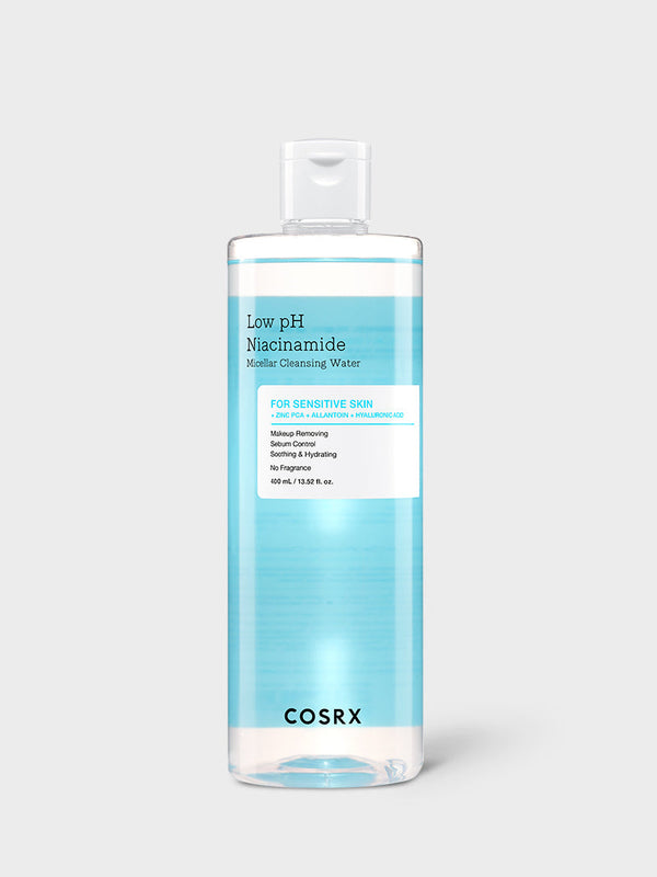 COSRX Low pH Niacinamide Micellar Cleansing Water - 400ml — official product image