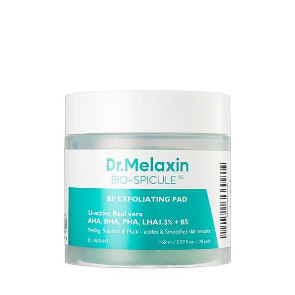 Dr. Melaxin Bio-Spicule BP Exfoliating Pad — official product image