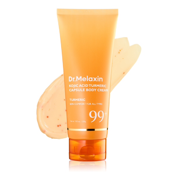 Dr. Melaxin Kojic Acid Turmeric Capsule Body Cream — official product image