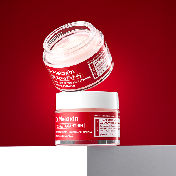 Dr. Melaxin TX-Astaxanthin Anti-Dark Spot & Brightening Capsule Cream — official product image