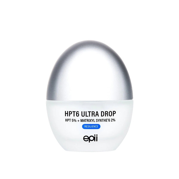 epii HPT6 Ultra Drop 5% — Helps improve the appearance of firmness and fine lines; white-background packshot.