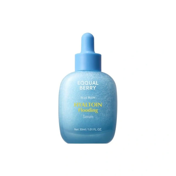 Eqqualberry BLUE BLOW Hyaltoin Flooding Serum — Replenishes moisture in dry-feeling skin