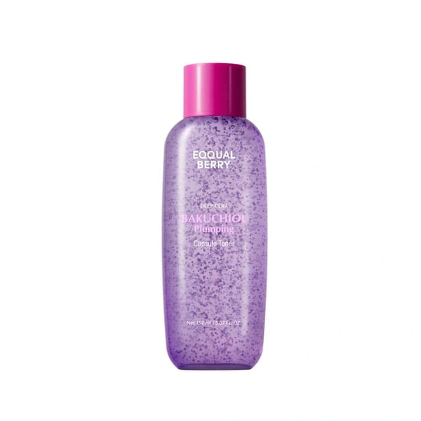Eqqualberry DEEP CERA Bakuchiol Plumping Capsule Toner — Helps skin look smoother and more supple