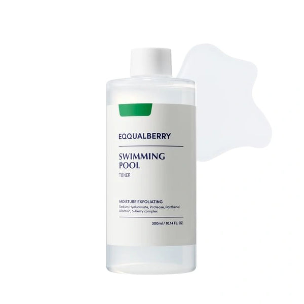 Eqqualberry Swimming Pool Toner — Gently smooths rough skin texture with enzyme exfoliation