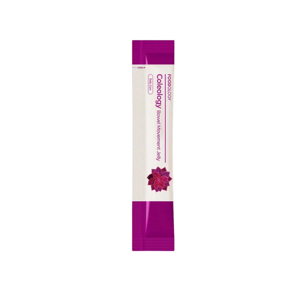 Foodology Coleology Bowel Movement Jelly — Grape flavour in a convenient individual jelly stick