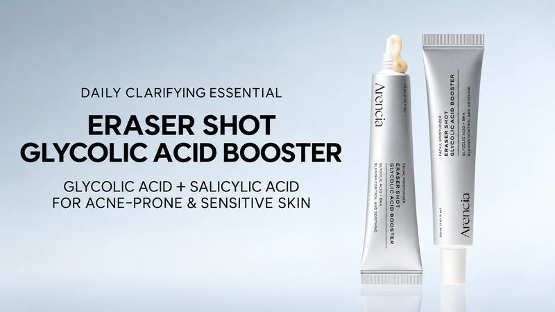 Arencia Eraser Shot Glycolic Acid Booster: Texture Care Guide