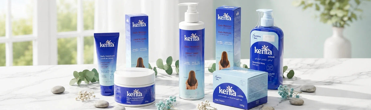 Kenta collection banner featuring products at K-Beauty Shine