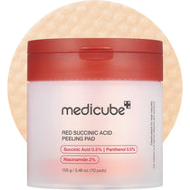 Medicube Red Succinic Acid Peeling Pad — official product image
