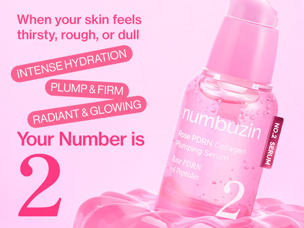 Numbuzin No.2 Rose PDRN Collagen Plumping Serum — Original — Official product detail 8
