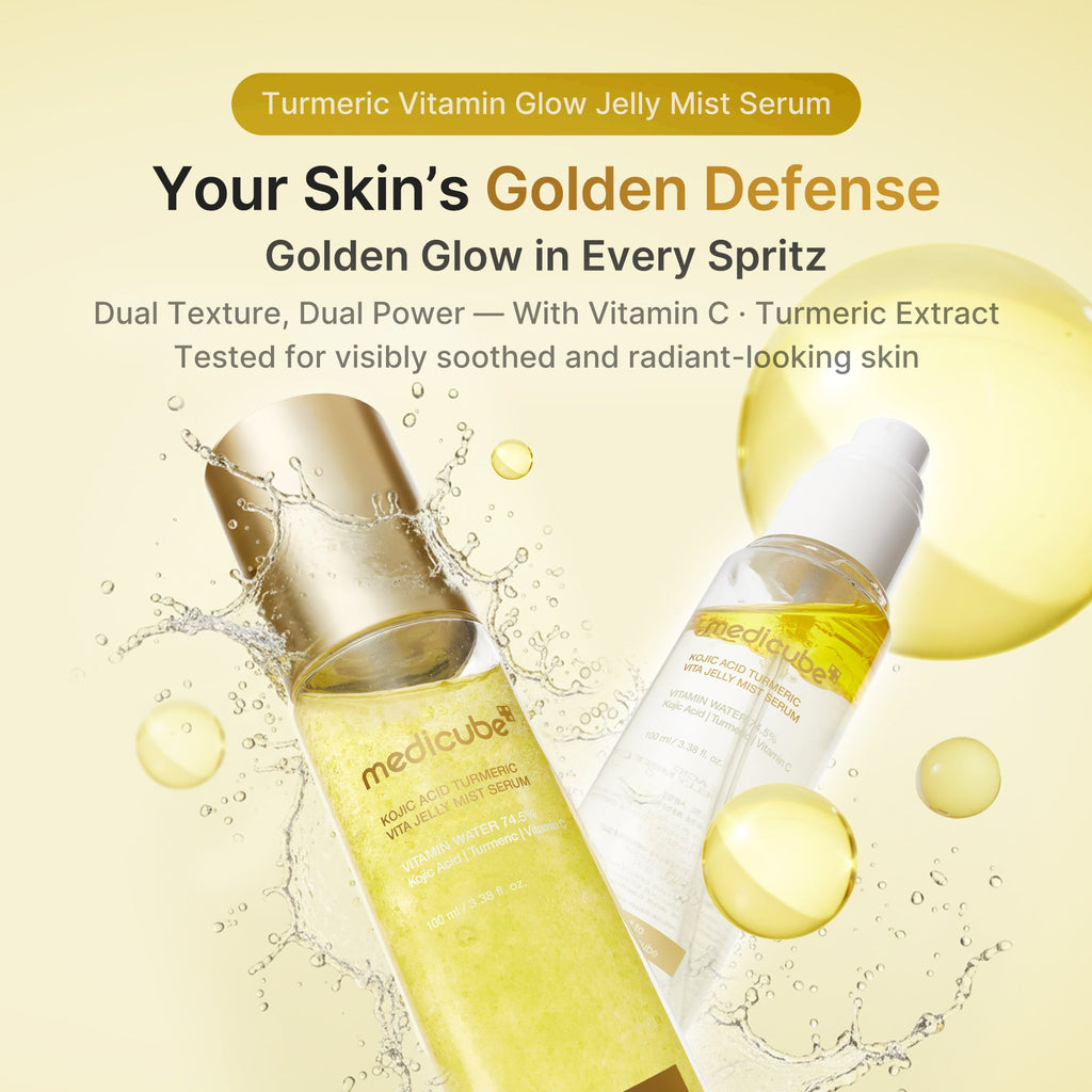Medicube Kojic Acid Turmeric Vita Jelly Mist Serum — official gallery image 2
