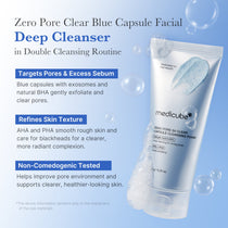 Medicube Zero Pore SA Clear Capsule Cleansing Foam — official gallery image 2