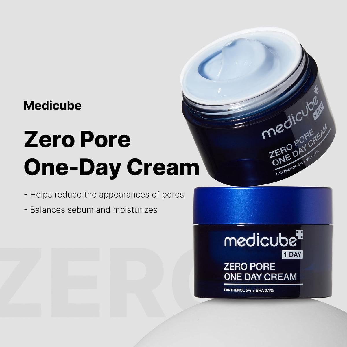 Medicube Zero Pore One Day Cream — official gallery image 2