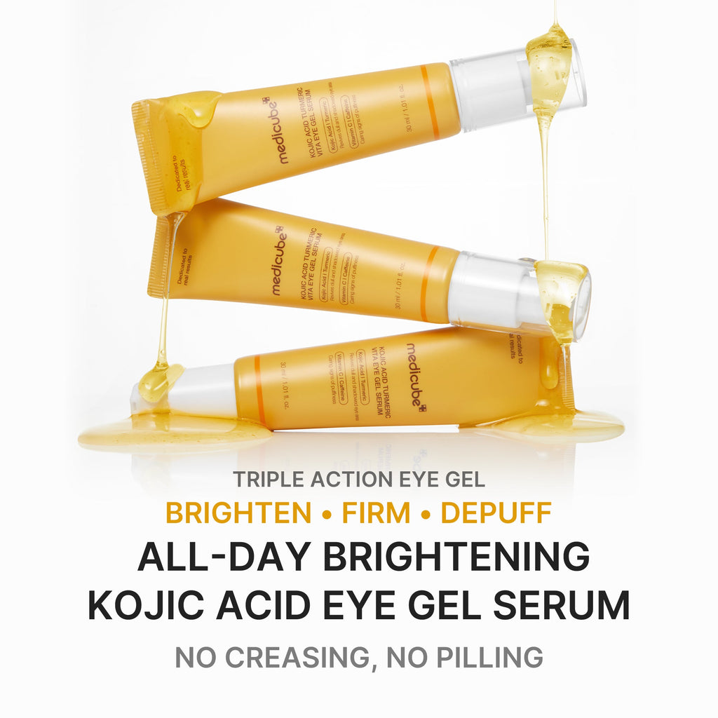 Medicube Kojic Acid Turmeric Vita Eye Gel Serum — official gallery image 2
