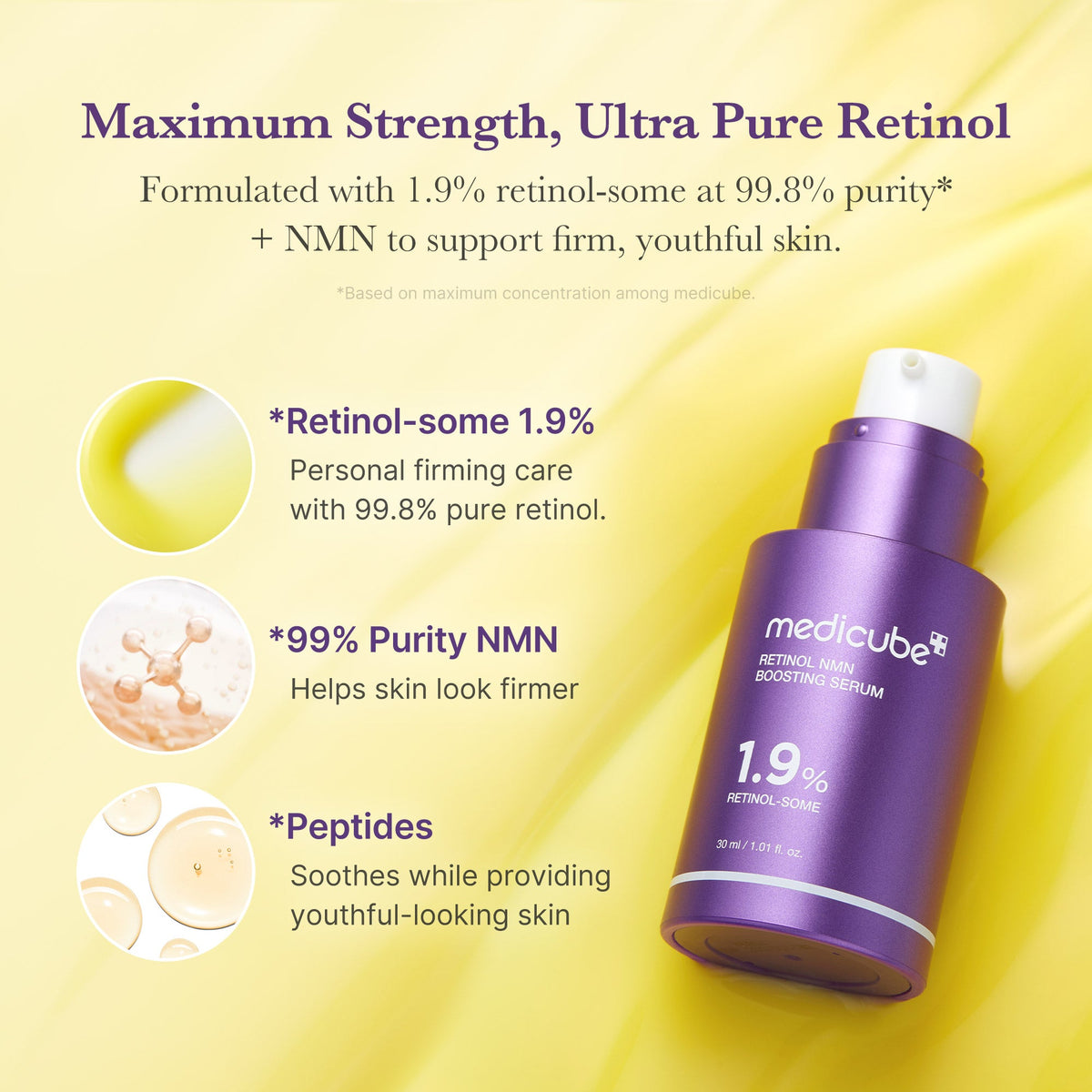 Medicube Retinol NMN Boosting Serum — official gallery image 3