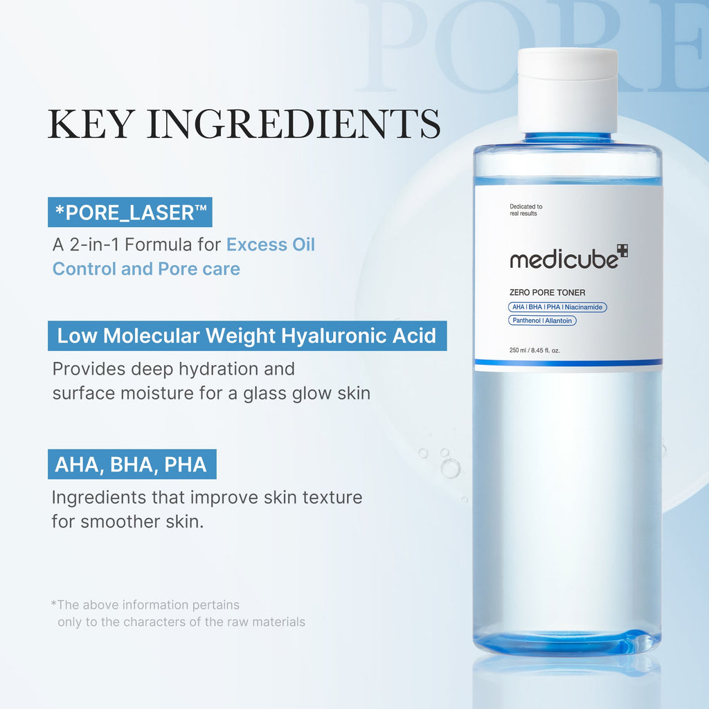 Medicube Zero Pore Toner — official gallery image 3