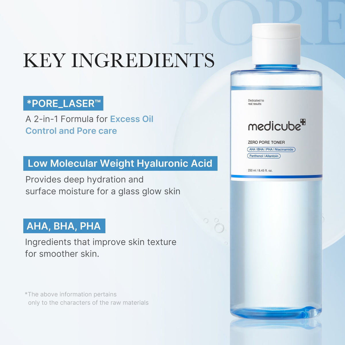 Medicube Zero Pore Toner — official gallery image 3