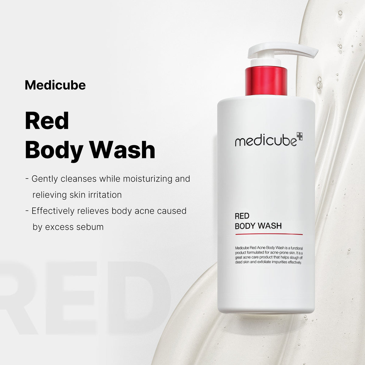 Medicube Red Acne Body Wash 2.0 — official gallery image 2
