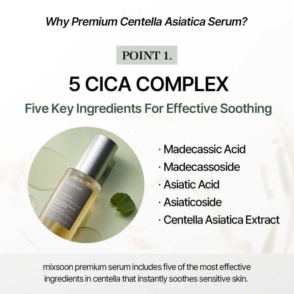 Mixsoon Premium Centella Asiatica Serum — Product detail 5