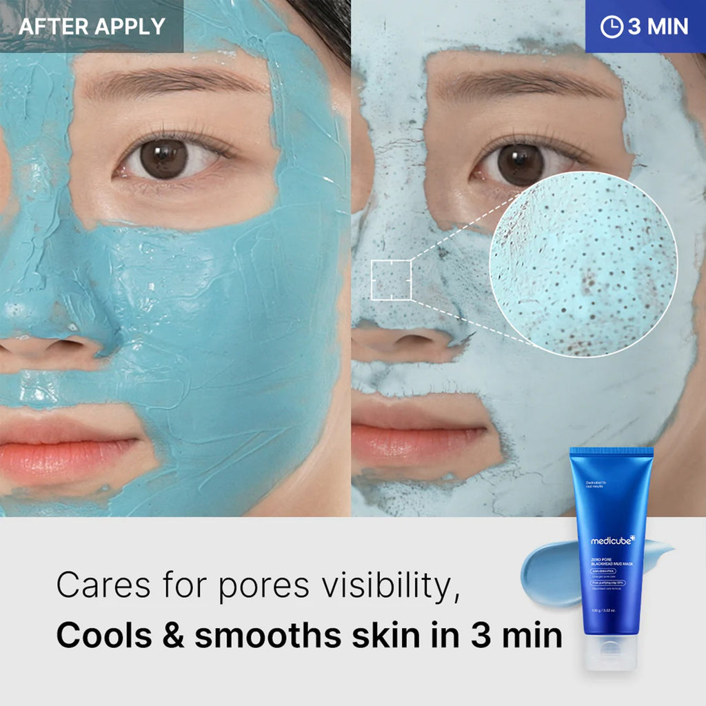 Medicube Zero Pore Blackhead Mud Mask — official gallery image 4