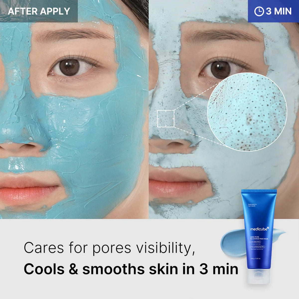 Medicube Zero Pore Blackhead Mud Mask — official gallery image 4