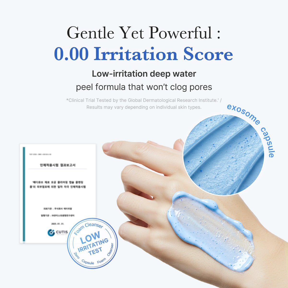 Medicube Zero Pore SA Clear Capsule Cleansing Foam — official gallery image 6