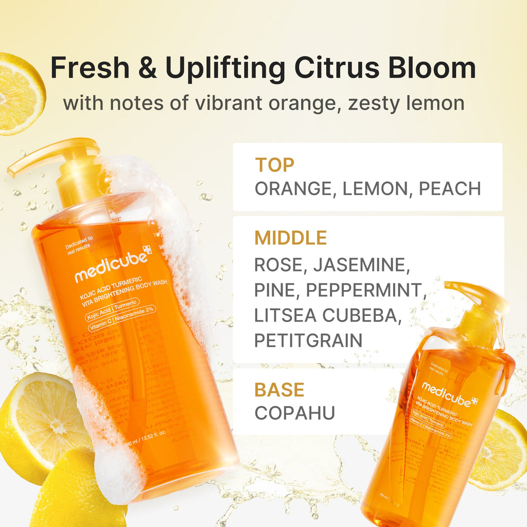 Medicube Kojic Acid Turmeric Vita Brightening Body Wash — official gallery image 5