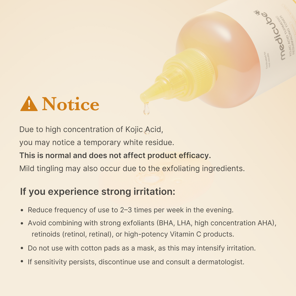 Medicube Kojic Acid Turmeric Resurfacing Toner — official gallery image 6