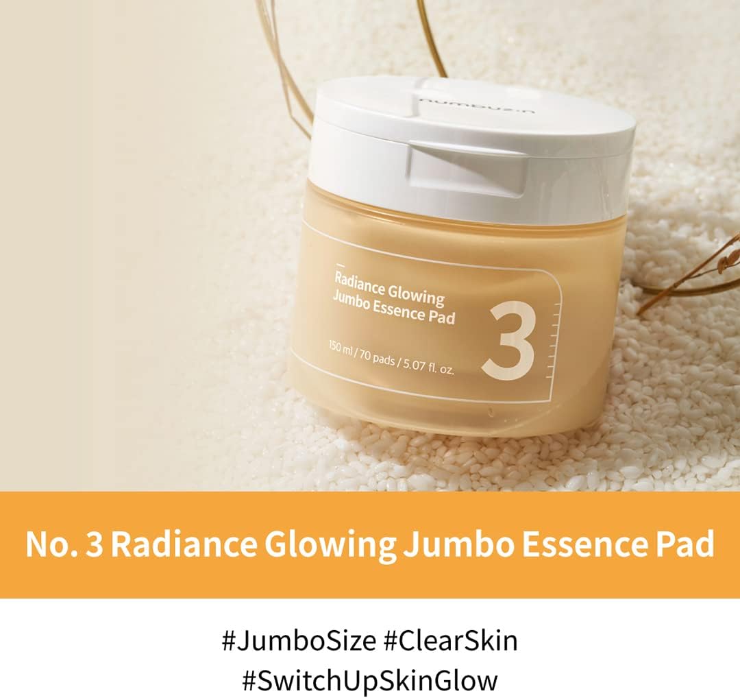 Numbuzin No.3 Radiance Glowing Jumbo Essence Pads — Product detail 3