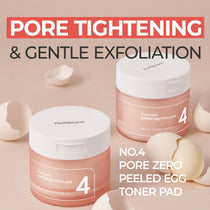 Numbuzin No.4 Pore Zero Peeled Egg Toner Pads — Product detail 3