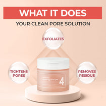 Numbuzin No.4 Pore Zero Peeled Egg Toner Pads — Product detail 5