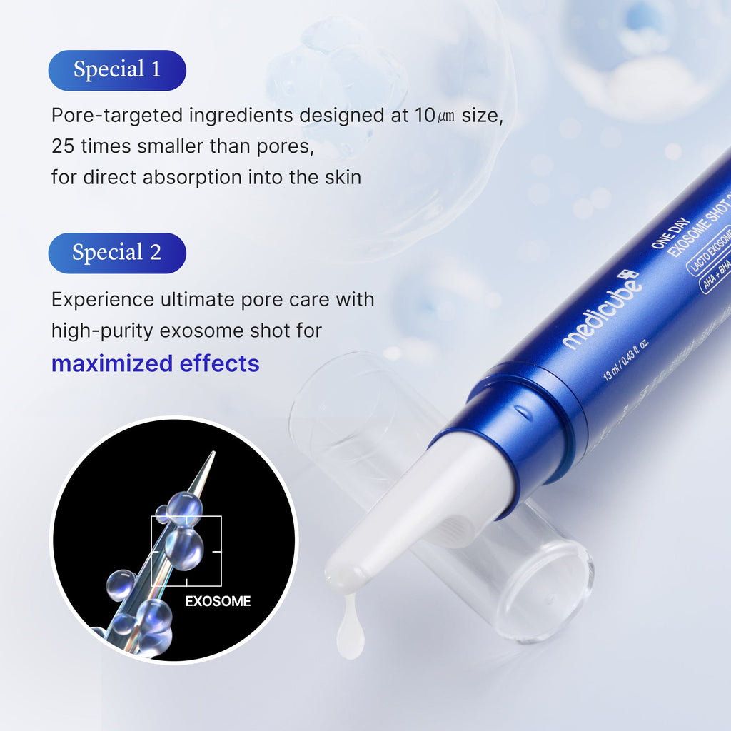 Medicube One Day Exosome Shot Pore Ampoule — official gallery image 4