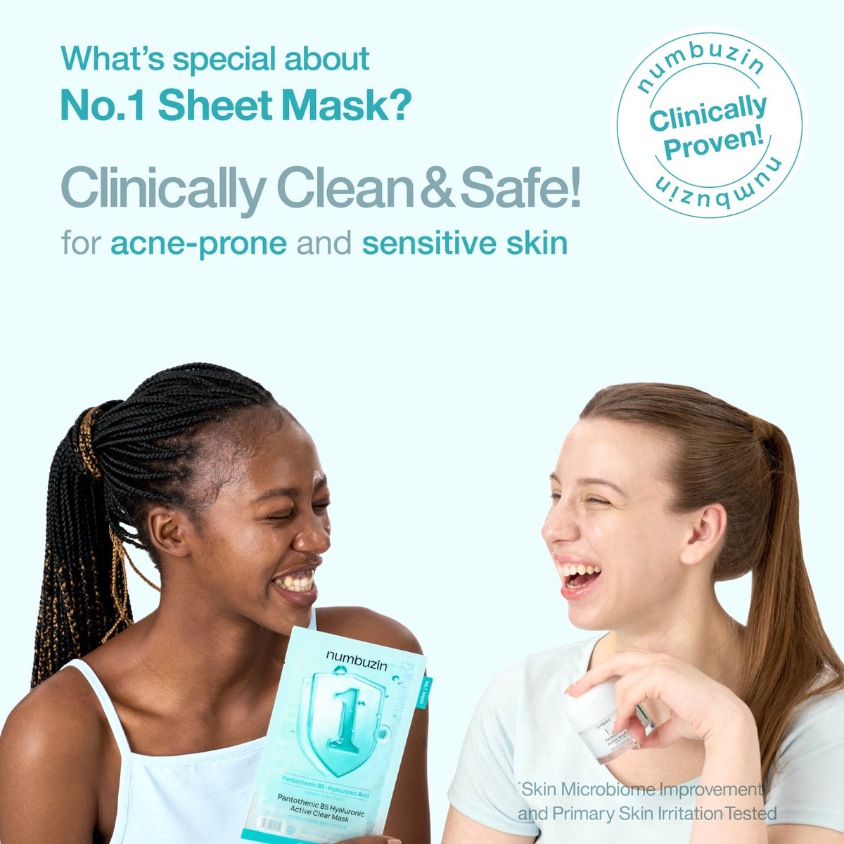 Numbuzin No.1 Pantothenic B5 Hyaluronic Active Clear Mask — Official product detail 4