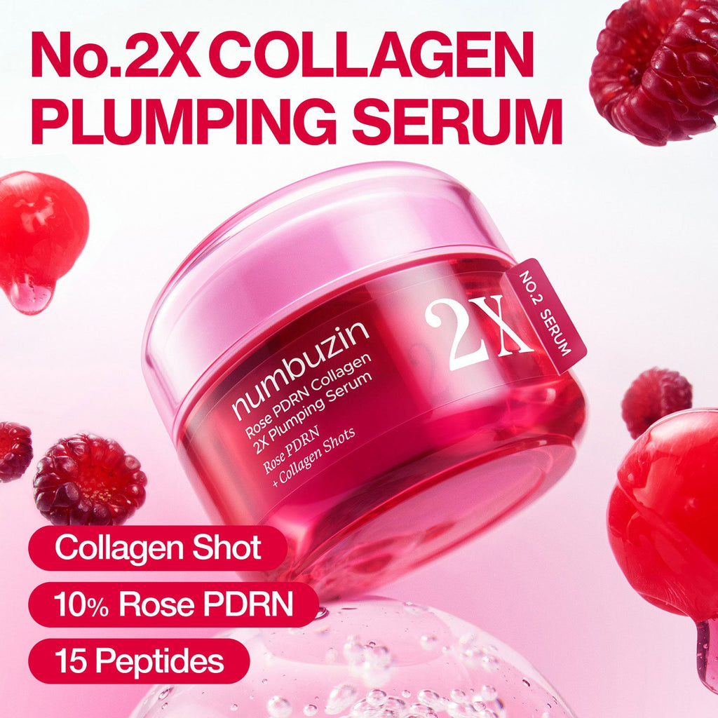 Numbuzin No.2 Rose PDRN Collagen Plumping Serum — 2X — Official product detail 14