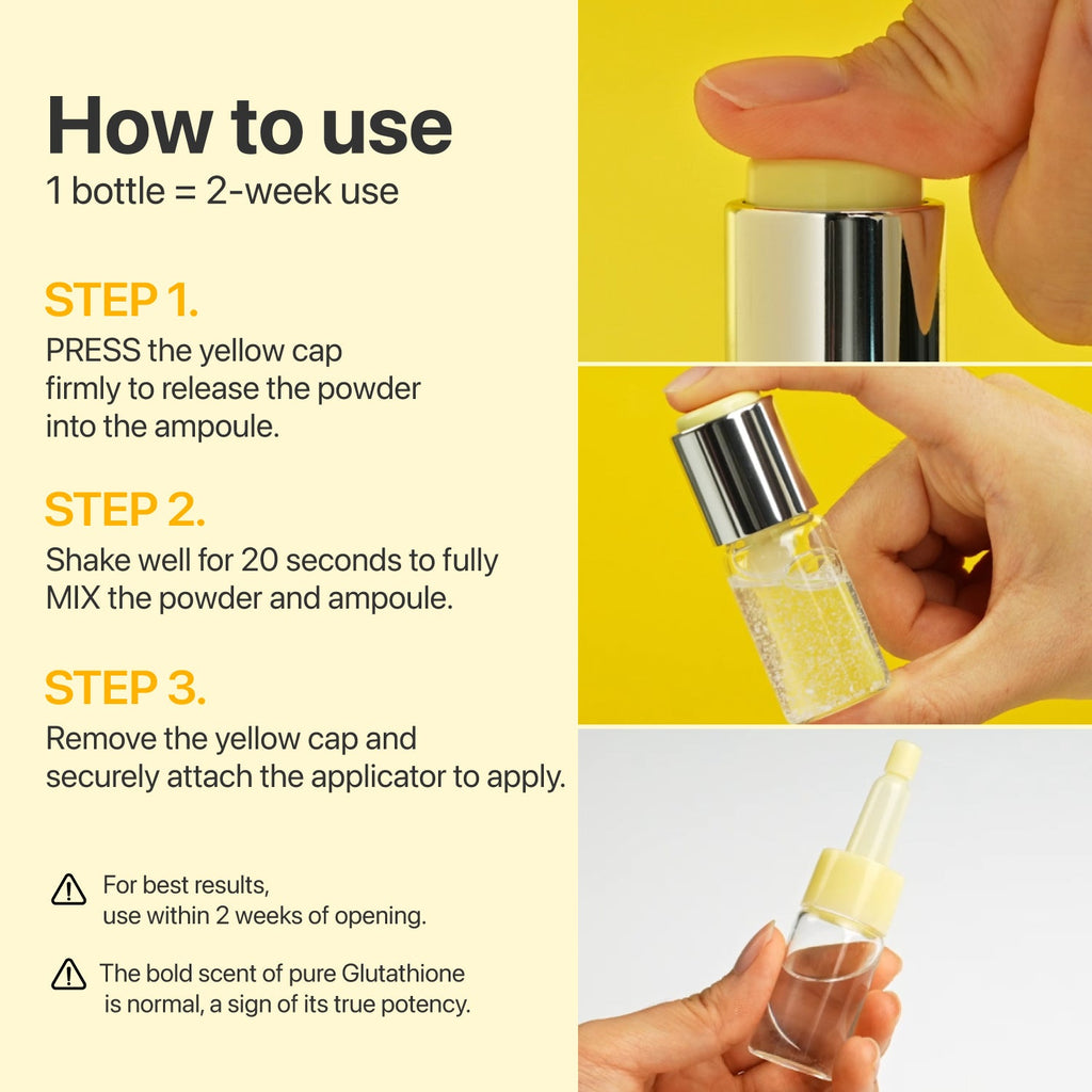 Numbuzin No.5 Glutathione TXA Advanced Dark Spot Ampoule Concentrate — Official product detail 10