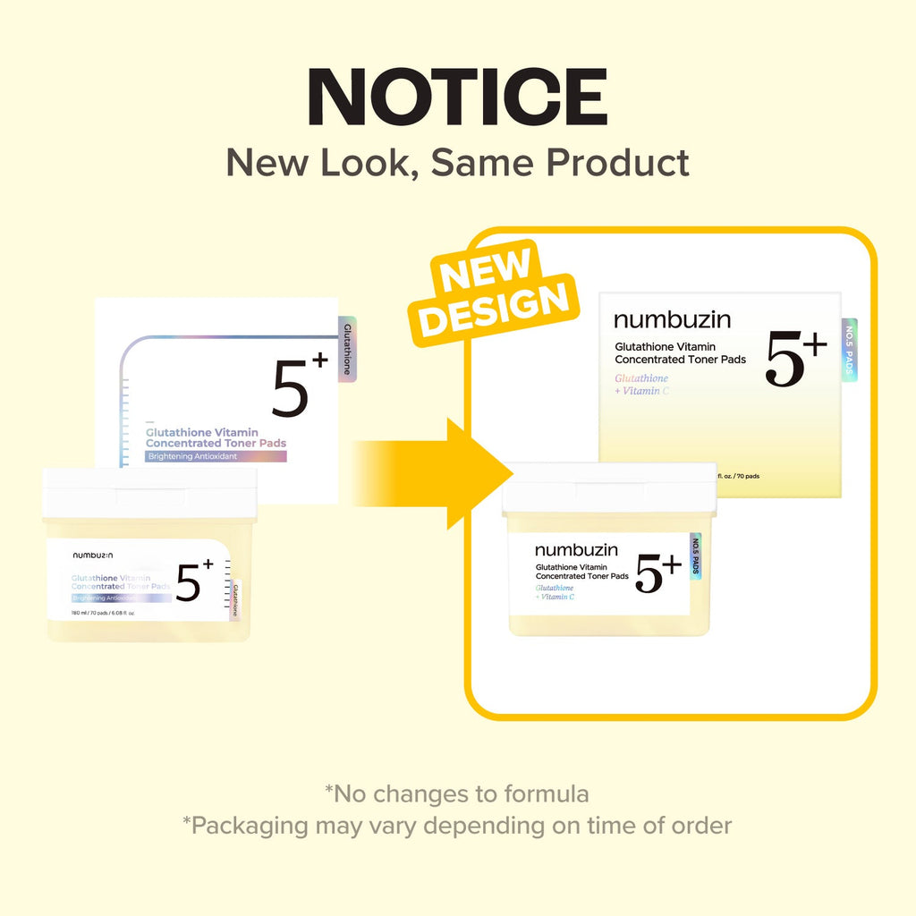 Numbuzin No.5 Vitamin-Niacinamide Concentrated Pads — Product detail 3